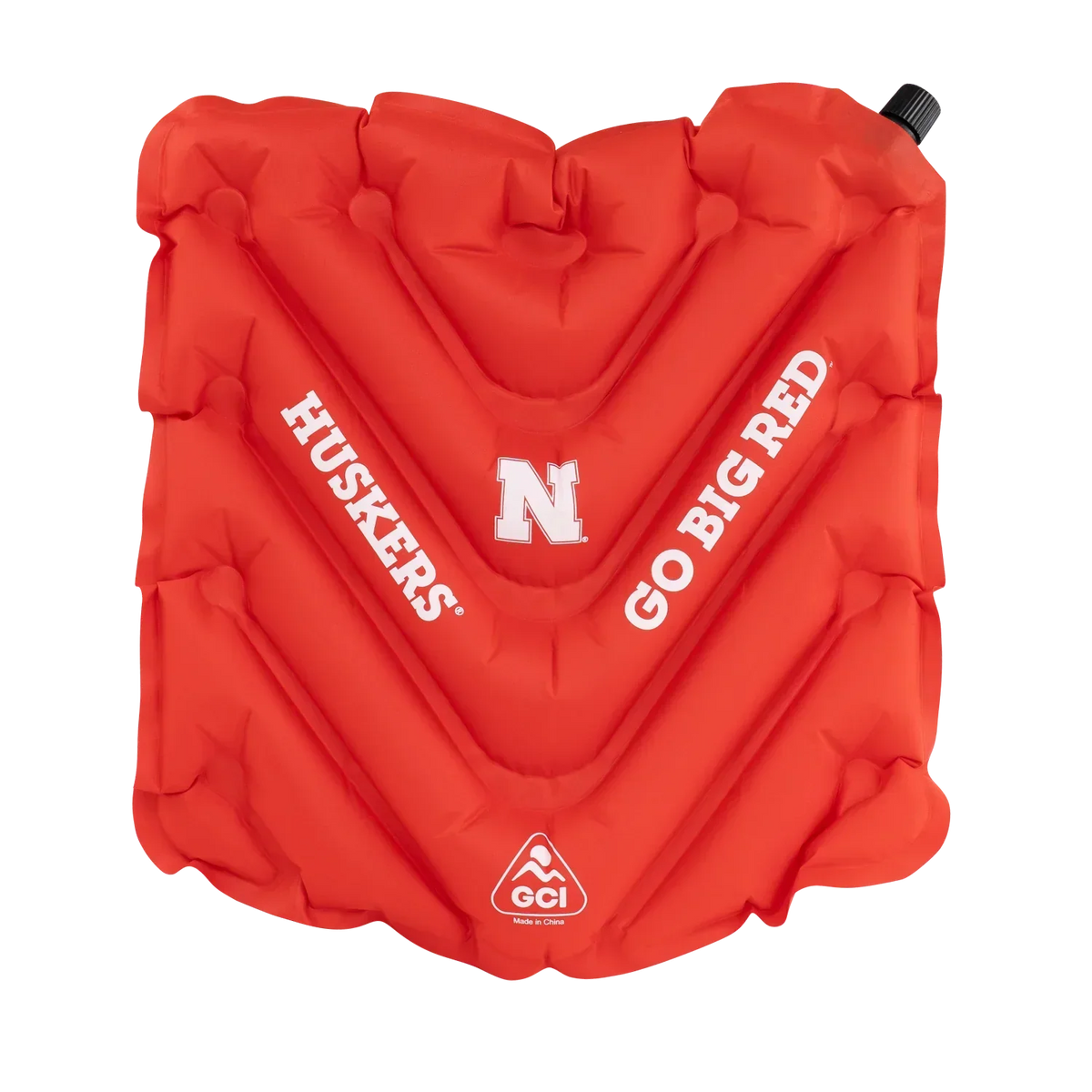 College V Seat™ Inflatable Stadium Cushion - Nebraska Cornhuskers - Clean Pack Set